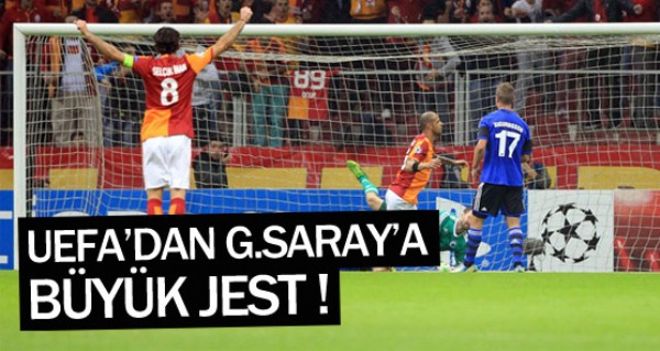 UEFA'dan G.Saray'a byk jest